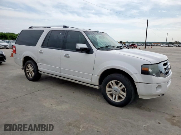 2013 Ford Expedition Max Limited z VIN 1FMJK2A58DEF69736, wystawiony jako Copart lot #55828385 z przebiegiem 237 946 mil mil oraz Czysty tytuł • Clean title. Historia ofert i sprzedaży dostępna na DreamBid. Obrazek 4.