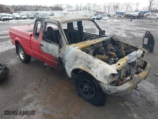 1999 Ford Ranger XLT with VIN 1FTZR15XXXTA33380, listed as a IAAI auction lot 41581353 with 1 mi miles. Bid and sale history available at carsss.com. Image 1.