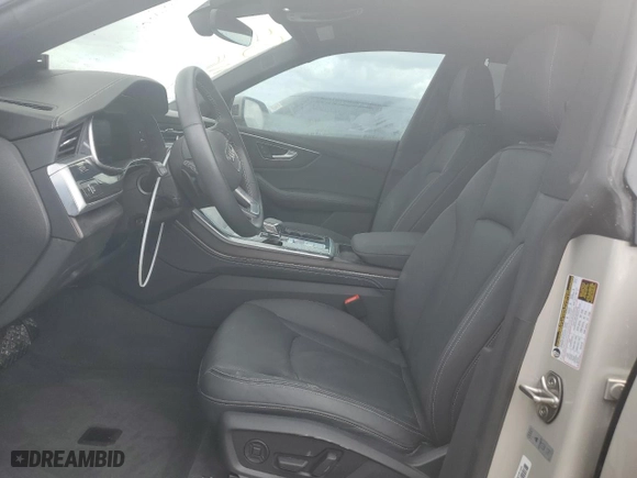 2022 Audi Q8 Prestige with VIN WA1FVBF16ND032453, listed as a Copart auction lot 76310174 with 7,288 mi miles and Non Repairable. Bid and sale history available at carsss.com. Image 7.