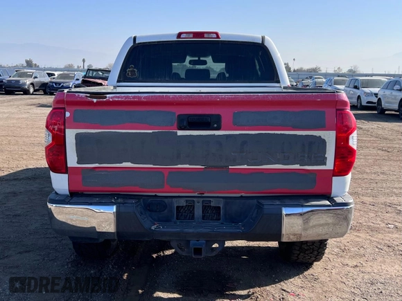 2015 Toyota Tundra 4WD Truck SR5 with VIN 5TFDY5F1XFX460998, listed as a Copart auction lot 84963964 with 194,044 mi miles and Salvage Title. Bid and sale history available at carsss.com. Image 6.