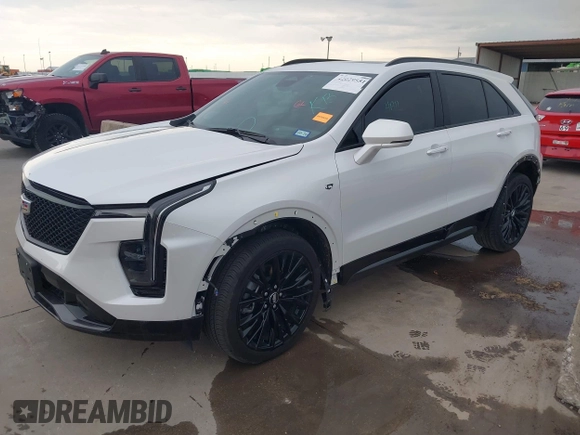 2024 Cadillac XT4 FWD Sport with VIN 1GYFZER42RF246488, listed as a IAAI auction lot 42029551 with 6,476 mi miles and . Bid and sale history available at DreamBid. Image 18.