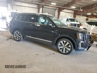 2022 Kia Telluride EX with VIN 5XYP34HC4NG239743, listed as a Copart auction lot 56178205 with Not provided miles and Salvage title. Bid and sale history available at DreamBid. Image 4.