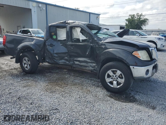 2010 Nissan Frontier Pro-4X with VIN 1N6AD0EV2AC401933, listed as a Copart auction lot 53980575 with 188,170 mi miles and Salvage title. Bid and sale history available at DreamBid. Image 4.