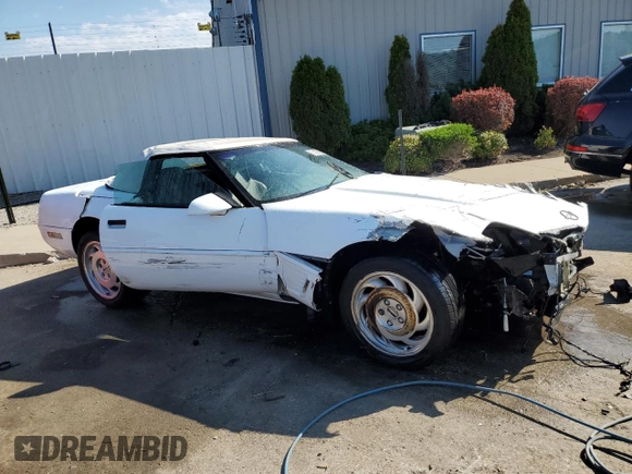 1996 Chevrolet Corvette with VIN 1G1YY32P9T5101383, listed as a Copart auction lot 73186584 with 0 mi miles and Non Repairable. Bid and sale history available at carsss.com. Image 4.