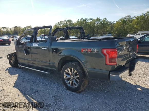 2015 Ford F-150 XLT with VIN 1FTEW1EG0FKD08654, listed as a Copart auction lot 83057354 with 0 mi miles and Non Repairable. Bid and sale history available at carsss.com. Image 2.