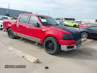 2005 Ford F-150 XLT with VIN 1FTRW12W35KE95996, listed as a IAAI auction lot 41576391 with 279,994 mi miles. Bid and sale history available at carsss.com. Image 1.