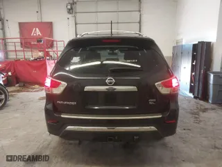 2015 Nissan Pathfinder S with VIN 5N1AR2MM0FC676437, listed as a IAAI auction lot 41561504 with 174,605 mi miles. Bid and sale history available at carsss.com. Image 16.