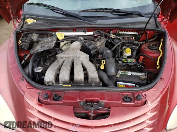 2004 Chrysler PT Cruiser with VIN 3C4FY58874T326168, listed as a Copart auction lot 50541845 with 131,857 mi miles and Salvage Title. Bid and sale history available at DreamBid. Image 11.