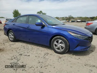 2023 Hyundai Elantra SE with VIN 5NPLL4AG5PH119523, listed as a Copart auction lot 53749925 with 17,459 mi miles and Salvage title. Bid and sale history available at DreamBid. Image 4.