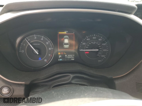 2018 Subaru Impreza Premium with VIN 4S3GTAD64J3745327, listed as a Copart auction lot 58185385 with 179,945 mi miles and Salvage title. Bid and sale history available at DreamBid. Image 9.