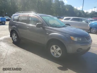 2008 Mitsubishi Outlander LS with VIN JA4MT31X68Z012841, listed as a Copart auction lot 73125604 with 111,015 mi miles and Salvage Title. Bid and sale history available at carsss.com. Image 4.