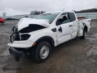 2022 Ford Ranger XL with VIN 1FTER1FH3NLD38657, listed as a Copart auction lot 85080604 with 90,557 mi miles and Salvage Title. Bid and sale history available at carsss.com. Image 1.