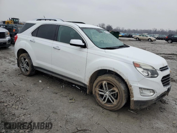 2017 Chevrolet Equinox Premier with VIN 2GNALDEK8H1507152, listed as a Copart auction lot 43799455 with 111,729 mi miles and Salvage Title. Bid and sale history available at carsss.com. Image 4.