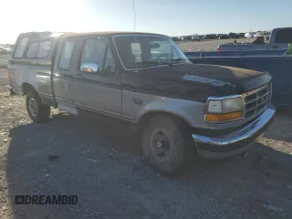 1995 Ford F-150 with VIN 1FTEX14N6SKB67175, listed as a Copart auction lot 73457384 with 292,677 mi miles and Salvage Title. Bid and sale history available at carsss.com. Image 4.