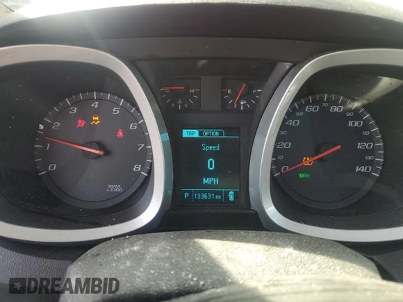 2015 Chevrolet Equinox LT with VIN 2GNALCEK2F6118727, listed as a Copart auction lot 49486605 with 133,631 mi miles and Salvage Title. Bid and sale history available at carsss.com. Image 9.