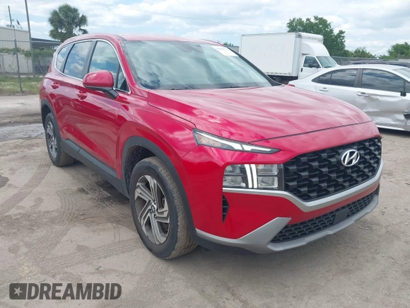 2022 Hyundai Santa Fe SE with VIN 5NMS14AJ6NH376410, listed as a IAAI auction lot 42005742 with 46,414 mi miles and . Bid and sale history available at DreamBid. Image 1.