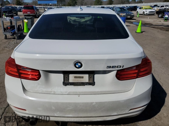 2015 BMW 3 Series 320i with VIN WBA3B1G52FNT63634, listed as a Copart auction lot 45853245 with 111,458 mi miles and Salvage Title. Bid and sale history available at carsss.com. Image 6.