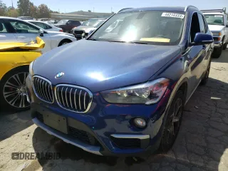 2018 BMW X1 sDrive28i with VIN WBXHU7C33J5L06428, listed as a Copart auction lot 48210333 with 33,965 mi miles. Bid and sale history available at carsss.com. Image 1.