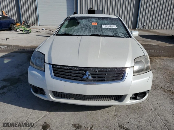 2011 Mitsubishi Galant FE with VIN 4A32B2FF6BE011128, listed as a Copart auction lot 78424664 with 73,703 mi miles and Salvage Title. Bid and sale history available at carsss.com. Image 5.
