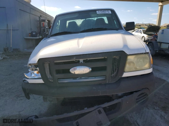 2009 Ford Ranger XL with VIN 1FTYR10D89PA31521, listed as a Copart auction lot 41540315 with 99,689 mi miles and Salvage Title. Bid and sale history available at carsss.com. Image 5.