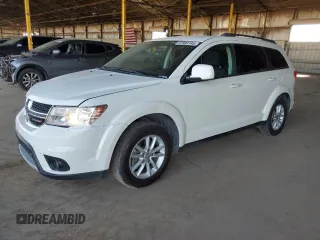 2017 Dodge Journey SXT with VIN 3C4PDCBG2HT531536, listed as a Copart auction lot 57804145 with 130,338 mi miles and Salvage title. Bid and sale history available at DreamBid. Image 1.