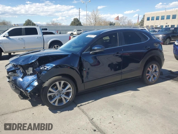 2023 Mazda CX-30 S Carbon Edition z VIN 3MVDMBCM3PM554378, wystawiony jako Copart lot #50558075 z przebiegiem 26 658 mil mil oraz Szkoda całkowita • Salvage title. Historia ofert i sprzedaży dostępna na DreamBid. Obrazek 1.