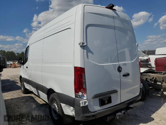 2024 Mercedes-Benz Sprinter Cargo with VIN W1Y4KBHY5RT182366, listed as a Copart auction lot 73993504 with 3,149 mi miles and Clean Title. Bid and sale history available at carsss.com. Image 2.
