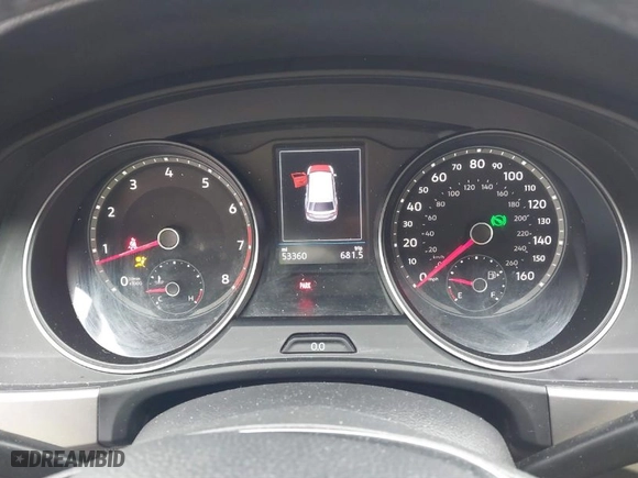 2018 Volkswagen Atlas 3.6L V6 SE with VIN 1V2KR2CA9JC569104, listed as a IAAI auction lot 41677640 with 53,360 mi miles. Bid and sale history available at carsss.com. Image 7.