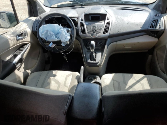 2016 Ford Transit Connect XLT with VIN NM0GE9F7XG1284389, listed as a Copart auction lot 50342195 with 201,707 mi miles and Salvage title. Bid and sale history available at DreamBid. Image 8.