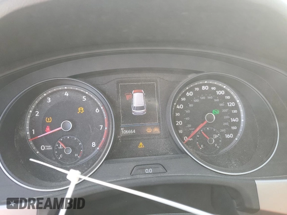 2021 Volkswagen Atlas SE with VIN 1V2WE2CA2MC220948, listed as a Copart auction lot 47285295 with 106,664 mi miles and Salvage title. Bid and sale history available at DreamBid. Image 9.
