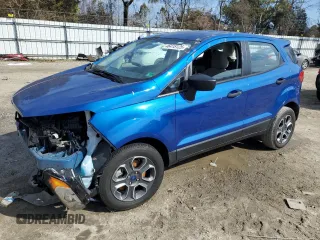 2021 Ford EcoSport S with VIN MAJ3S2FE9MC441934, listed as a Copart auction lot 46418125 with 23,689 mi miles and Salvage Title. Bid and sale history available at DreamBid. Image 1.
