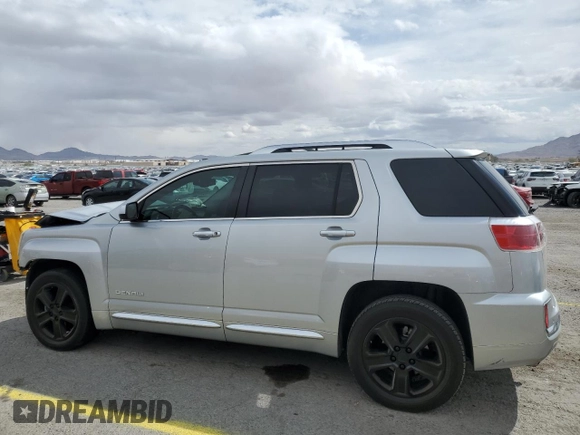 2017 GMC Terrain Denali z VIN 2GKALREK9H6104536, wystawiony jako Copart lot #51504095 z przebiegiem 63 094 mil mil oraz Szkoda całkowita • Salvage title. Historia ofert i sprzedaży dostępna na DreamBid. Obrazek 2.