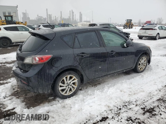 2013 Mazda 3 GX with VIN JM1BL1KF1D1729468, listed as a Copart auction lot 80479774 with 236,513 mi miles and Salvage Title. Bid and sale history available at carsss.com. Image 3.
