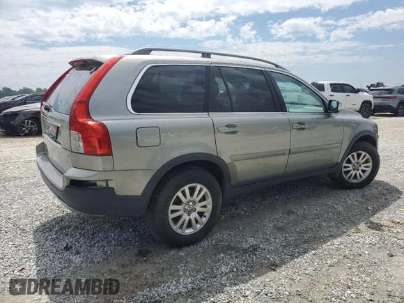 2007 Volvo XC90 I6 with VIN YV4CY982271391914, listed as a Copart auction lot 56251525 with 186,272 mi miles and Clean Title. Bid and sale history available at DreamBid. Image 3.