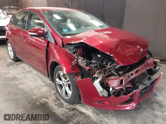 2014 Ford Focus SE with VIN 1FADP3K24EL441994, listed as a IAAI auction lot 41851296 with 109,893 mi miles. Bid and sale history available at carsss.com. Image 1.