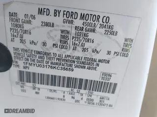 2006 Ford Escape XLT with VIN 1FMYU03176KC35659, listed as a IAAI auction lot 41434315 with 133,746 mi miles. Bid and sale history available at carsss.com. Image 9.