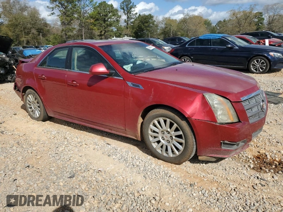 2010 Cadillac CTS Luxury with VIN 1G6DE5EG6A0130701, listed as a Copart auction lot 49847435 with Not Provided miles and Salvage Title. Bid and sale history available at carsss.com. Image 4.