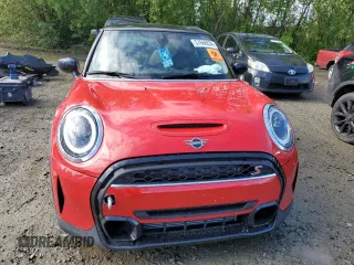 2023 MINI Hardtop Cooper S with VIN WMW53DH02P2S59383, listed as a Copart auction lot 57666234 with Not Provided miles and Salvage Title. Bid and sale history available at DreamBid. Image 5.