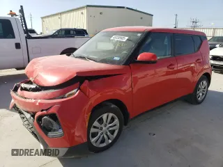 2022 Kia Soul LX with VIN KNDJ23AU6N7152252, listed as a Copart auction lot 48330905 with 45,259 mi miles and Salvage Title. Bid and sale history available at carsss.com. Image 1.