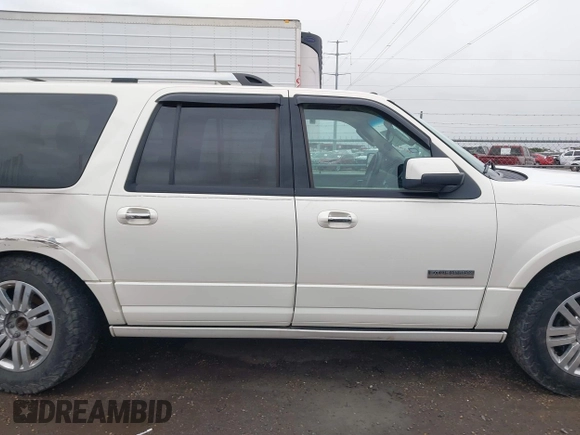 2008 Ford Expedition EL Limited with VIN 1FMFK205X8LA06664, listed as a IAAI auction lot 41258163 with 247,906 mi miles. Bid and sale history available at carsss.com. Image 13.