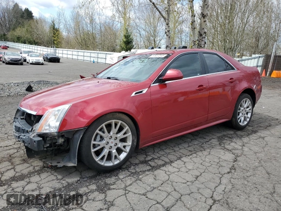 2011 Cadillac CTS Premium with VIN 1G6DS5ED2B0145566, listed as a Copart auction lot 51937045 with 86,971 mi miles and Salvage title. Bid and sale history available at DreamBid. Image 1.