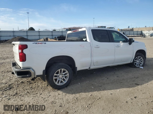 2021 Chevrolet Silverado 1500 LT with VIN 1GCUYDED8MZ367338, listed as a Copart auction lot 48566995 with 71,739 mi miles and Salvage Title. Bid and sale history available at carsss.com. Image 3.