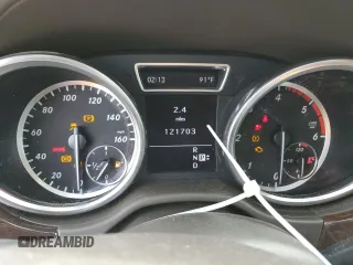 2012 Mercedes-Benz M 350 with VIN 4JGDA2EB1CA023995, listed as a Copart auction lot 48662385 with 121,703 mi miles and Clean Title. Bid and sale history available at DreamBid. Image 9.