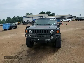 2007 Hummer H3 SUV with VIN 5GTDN13EX78134129, listed as a Copart auction lot 68814194 with 204,389 mi miles and Salvage Title. Bid and sale history available at carsss.com. Image 11.