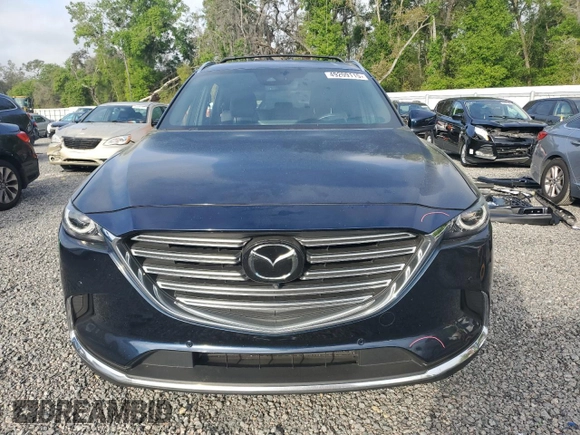 2021 Mazda CX-9 Carbon Edition with VIN JM3TCBDY3M0541637, listed as a Copart auction lot 49209115 with 90,363 mi miles and Salvage title. Bid and sale history available at DreamBid. Image 5.