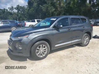 2019 Hyundai Santa Fe SE with VIN 5NMS23ADXKH122695, listed as a Copart auction lot 61941525 with 64,578 mi miles and Non repairable. Bid and sale history available at DreamBid. Image 1.