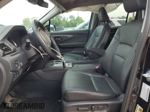 2022 Honda Ridgeline RTL-E with VIN 5FPYK3F79NB010478, listed as a Copart auction lot 60486525 with 53,029 mi miles and Salvage title. Bid and sale history available at DreamBid. Image 7.