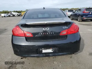 2011 Infiniti G25 x with VIN JN1DV6AR8BM653967, listed as a Copart auction lot 72413134 with 142,638 mi miles and Clean Title. Bid and sale history available at carsss.com. Image 6.