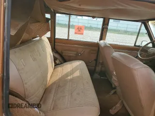 1978 Jeep Grand Wagoneer с VIN J8A15NP140162, выставлен на аукционе Copart как лот 58870415 с пробегом 45 616 миль миль и Чистый • Clean title. История ставок и продаж доступна на DreamBid. Изображение 11.