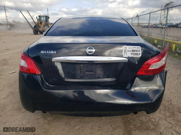 2009 Nissan Maxima 3.5 SV w/Premium Pkg with VIN 1N4AA51E99C840062, listed as a Copart auction lot 86144974 with 197,006 mi miles and Salvage Title. Bid and sale history available at carsss.com. Image 6.
